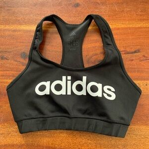 Women’s adidas sports bra black small s Climalite